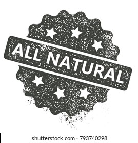 All Natural Stamp