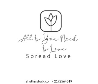 648 All you need is love logo Images, Stock Photos & Vectors | Shutterstock