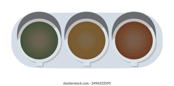 Todo fuera del semáforo. Propiedad pública. Ilustración vectorial.