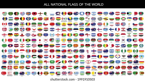 All official national flags of the world