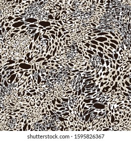 all over animal print pattern tile