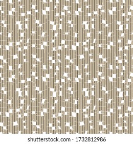 all over floral negative pattern on stripe cream background