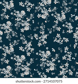 Farbmuster auf der ganzen Blume 
