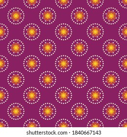 All over geometric design.  foulard, repeat. Perfect for Bedding, Kitchen Tabletop and window treatments.