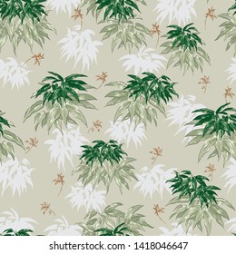 all over leaf pattern on background