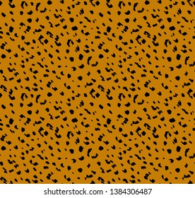 all over leopard pattern, vector leopard print