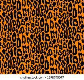 all over leopard pattern, vector leopard print