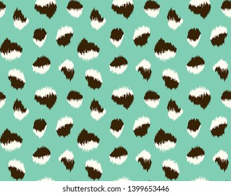 all over leopard pattern vector 