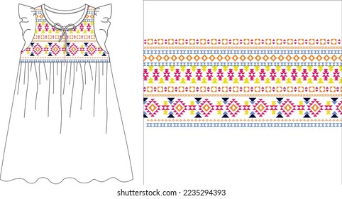 all over neck printing t shirt graphic design vector illustration digital file
