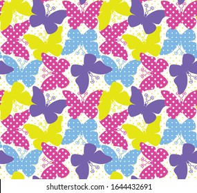 all over print butterfly pattern