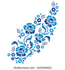 all over print floral pattern