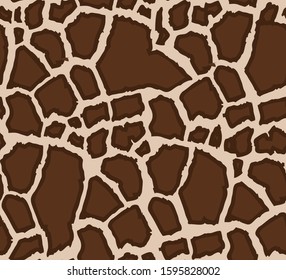 all over print giraffe pattern