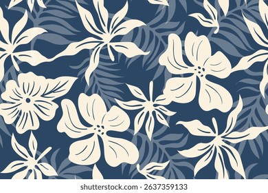 all over screen print Bascos fabric pattern 