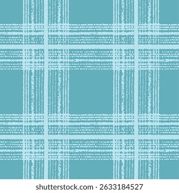 All over screen print Check Pattern