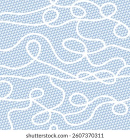 all over seamless vector abstract negative pattern of white