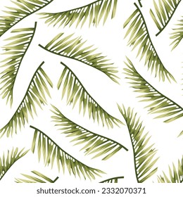 todo sobre el patrón de hoja verde vectorial transparente blanco