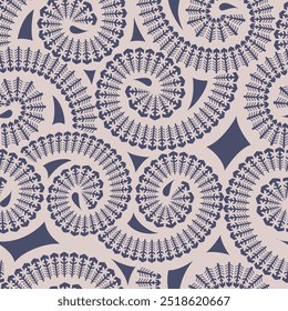 all over seamless vector grey negative pattern on cream background