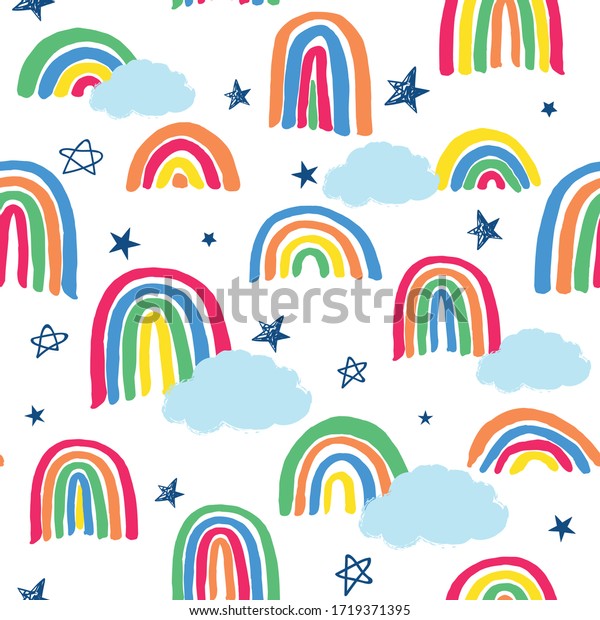 All Over Vector Seamless Repeat Pattern Stock Vector (Royalty Free ...