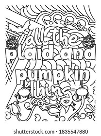 all the plaid and pumpkin thing.Halloween coloring book.