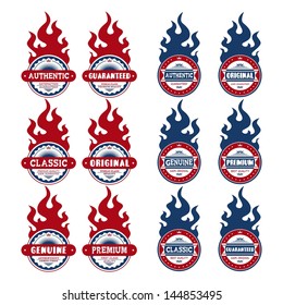 all product fire badge set