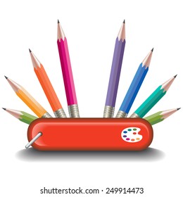 All Purpose Colored Pencil Knife Design