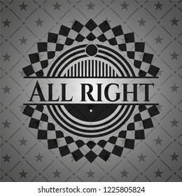 All right black badge
