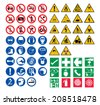 safety signs vector