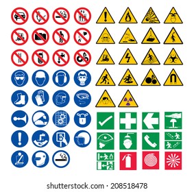 Road Safety Signs Chart