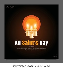 All Saints' Day, celebrated on November 1st, is a Christian holiday honoring all known and unknown saints who have attained heaven.