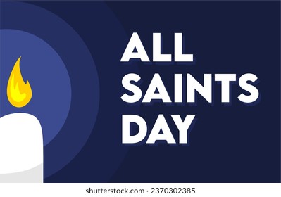 All Saints Day Vector illustration