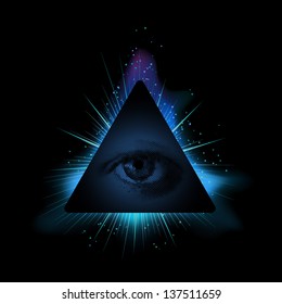 All Seeing Eye Images Stock Photos Vectors Shutterstock