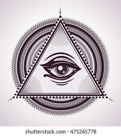 All Seeing Eye Images Stock Photos Vectors Shutterstock