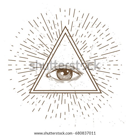 All seeing eye symbol