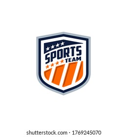 All Sports Team Badge Logo Template Vector