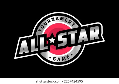 Das ganze Star-Spiel-Logo, Emblem.