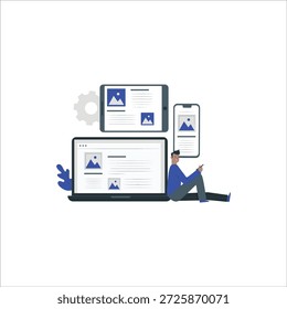 Es todo el archivo de Vector relacionado con la tecnología