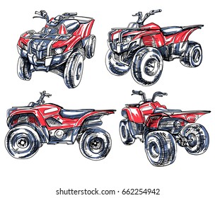 All terrain vehicles sketch