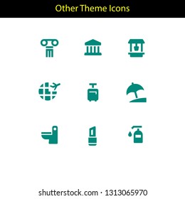 all theme icon with solid style