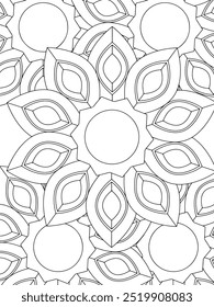 All these designs are hand-drawn and unique 
Flower Beautiful black and white illustration for adult coloring book,
This is a printable Beautiful Zentangle Coloring page for KDP Interior, POD products