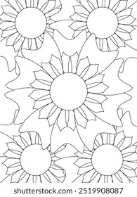 All these designs are hand-drawn and unique 
Flower Beautiful black and white illustration for adult coloring book,
This is a printable Beautiful Zentangle Coloring page for KDP Interior, POD products