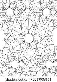 All these designs are hand-drawn and unique 
Flower Beautiful black and white illustration for adult coloring book,
This is a printable Beautiful Zentangle Coloring page for KDP Interior, POD products