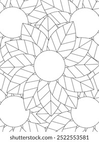 All these designs are hand-drawn and unique 
Flower Beautiful black and white illustration for adult coloring book,
This is a printable Beautiful Zentangle Coloring page for KDP Interior, POD products