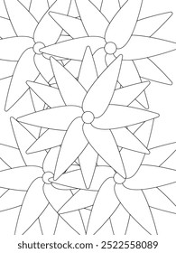 All these designs are hand-drawn and unique 
Flower Beautiful black and white illustration for adult coloring book,
This is a printable Beautiful Zentangle Coloring page for KDP Interior, POD products