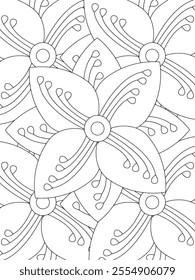 All these designs are hand-drawn and unique 
Flower Border is a Beautiful black and white illustration for adult coloring book,
This is a printable Beautiful Zentangle Coloring page for KDP Interior,