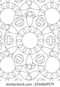 All these designs are hand-drawn and unique 
Beautiful Flowers black and white illustration for adult coloring book,
This is a printable Beautiful Zentangle Coloring page for KDP Interior,