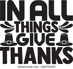 in all things give thanks
