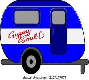 For all those gypsy's souls out there that love camping. Grab a file to make a shirt or decal.