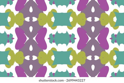 Todos os tipos de padrões de tecido são aplicados ao tecido para criar beleza.