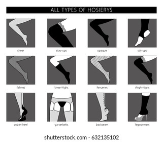 Todo tipo de medias. Mallas de Vector, calcetines, golfs y leggins.