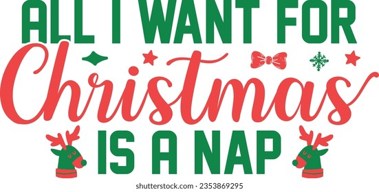 All I Want For Christmas Is A Nap